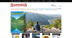 Desktop Screenshot of happeningsmagazinepa.com